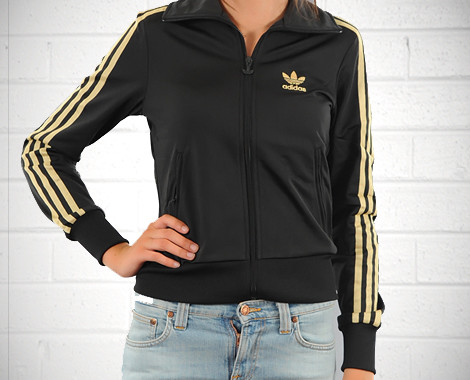 adidas women black and gold