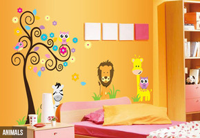 Animal Decals for Your Child's Room