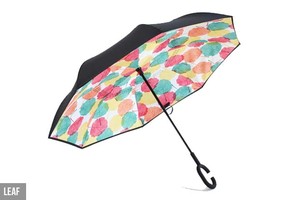 Wind Resistant Reversible Umbrella