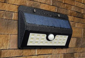 Outdoor LED Solar Sensor Light