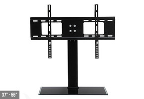 TV Stand with Wheels or Glass Base