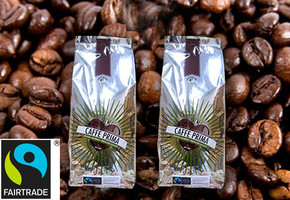 Two 500g Bags of Fairtrade Coffee