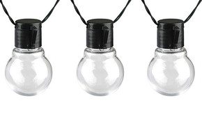 Solar-Powered String Light Bulbs