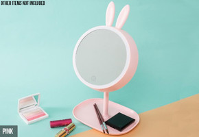 Bunny Rabbit Shaped Make-Up Mirror