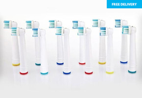 Eight-Pack of Toothbrush Heads