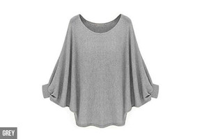 Women's Bat Sleeve Sweater