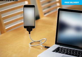 Flexible Lightning Charger Stand