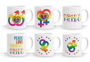 Pride Mugs - Six Styles