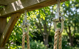 Two-Piece Heavy-Duty D-Type Swing & Sandbag Hanging Hooks