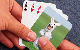 Personalised Playing Card Set incl. Nationwide Delivery