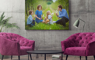 40 x 50cm Large Personalised Canvas Print - Larger Options Available