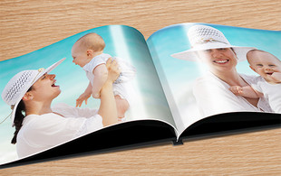 20x28cm 30-Page Premium Hard Cover Book with High-Gloss UV Coated Inner Pages incl. Nationwide Delivery - Options for up to A3 with 50-Pages