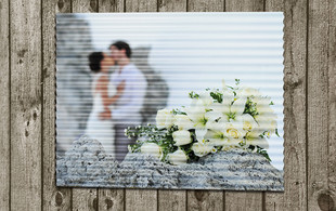 25x30cm Outdoor Corrugated Iron Print incl. Nationwide Delivery - Options for Sizes up to 92x100cm