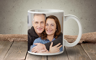 Personalised Photo Mug - Option for a Magic Wow Mug