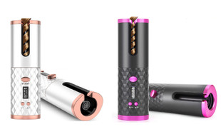 USB Rechargeable Cordless Automatic Hair Curler - Available in Two Colours