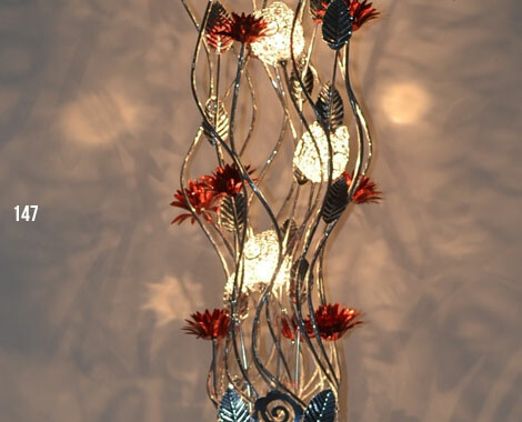 Metal Flower Floor Lamp Grabone From 159 For A Handmade Metal Flower Floor Lamp