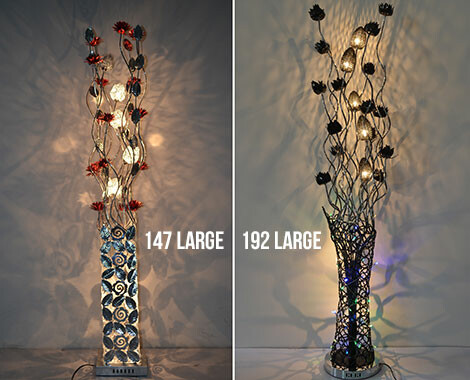 Metal Flower Floor Lamp Grabone From 159 For A Handmade Metal Flower Floor Lamp