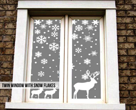 Christmas Window Stickers - GrabOne Store