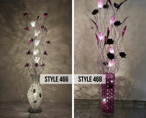 Led Metal Flower Floor Lamp Grabone 199 For A Full Size Led Metal Flower Floor Lamp Available In Five Styles